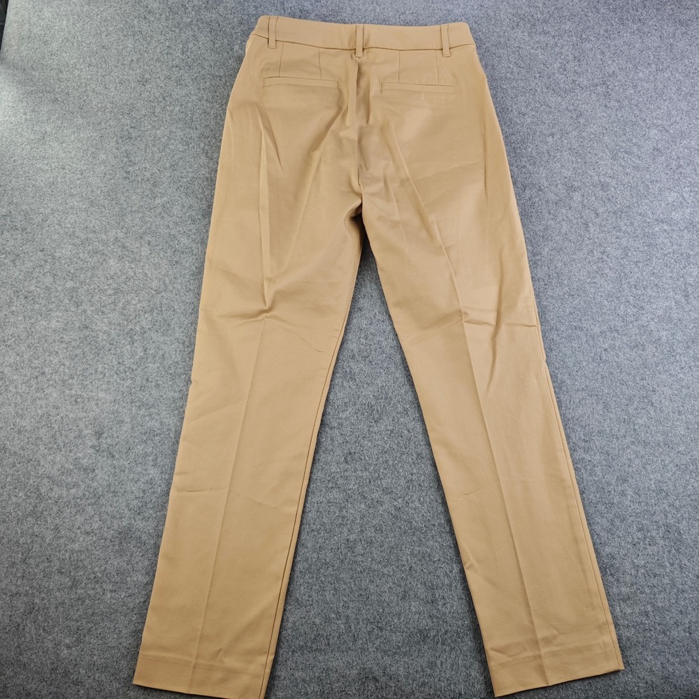 Lauren Ralph Lauren Straight Leg Chino Pants Womens 4 Tan Khaki Trousers NWT - Picture 11 of 12